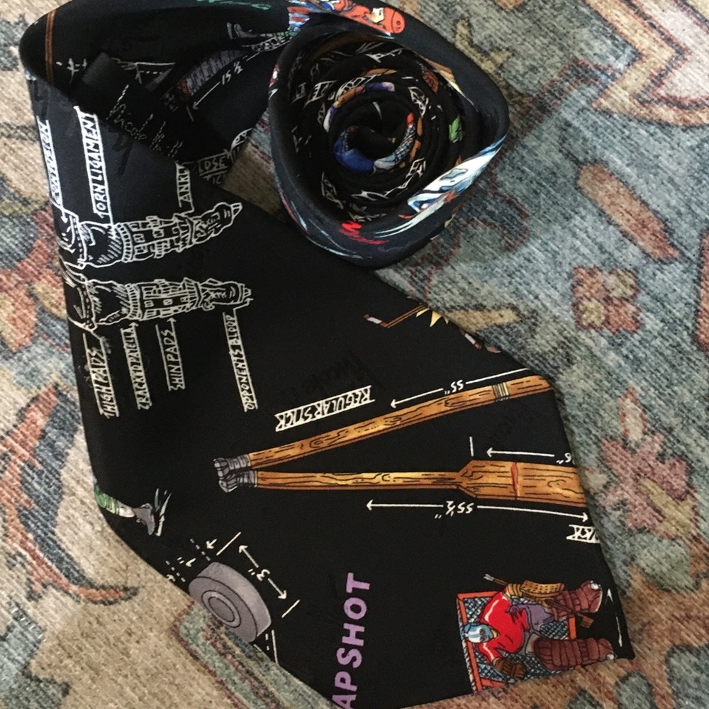 Nicole Miller Hockey Necktie